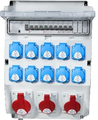 Opremljen distributer EDS16 RCD 10/3 16/32/63 B+C 001105354