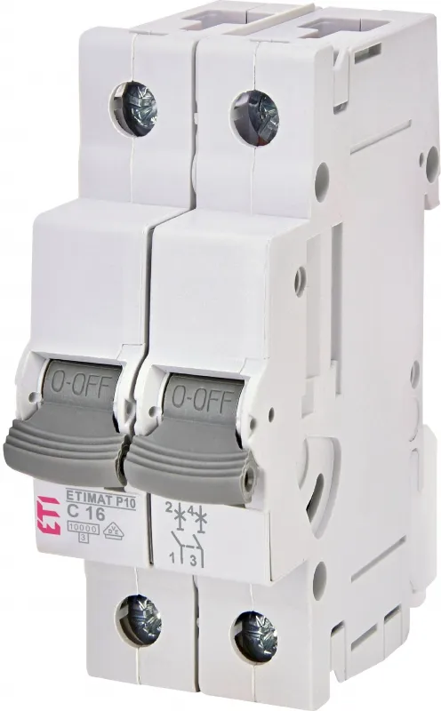 Automatski prekidač ETIMAT P10 1p+N B13  15kA 001901609