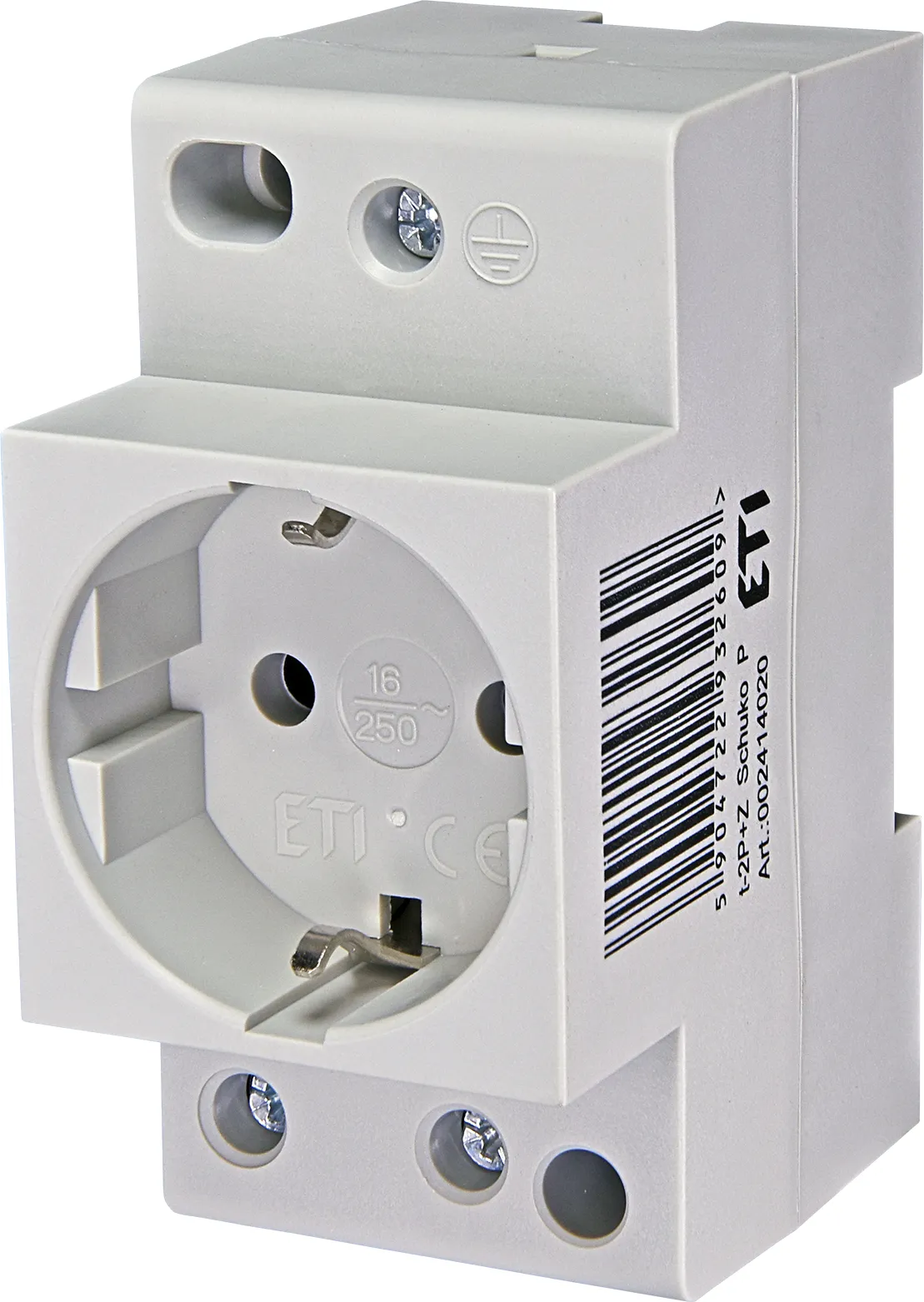 Utičnica t-2P+Z Schuko P 002414020