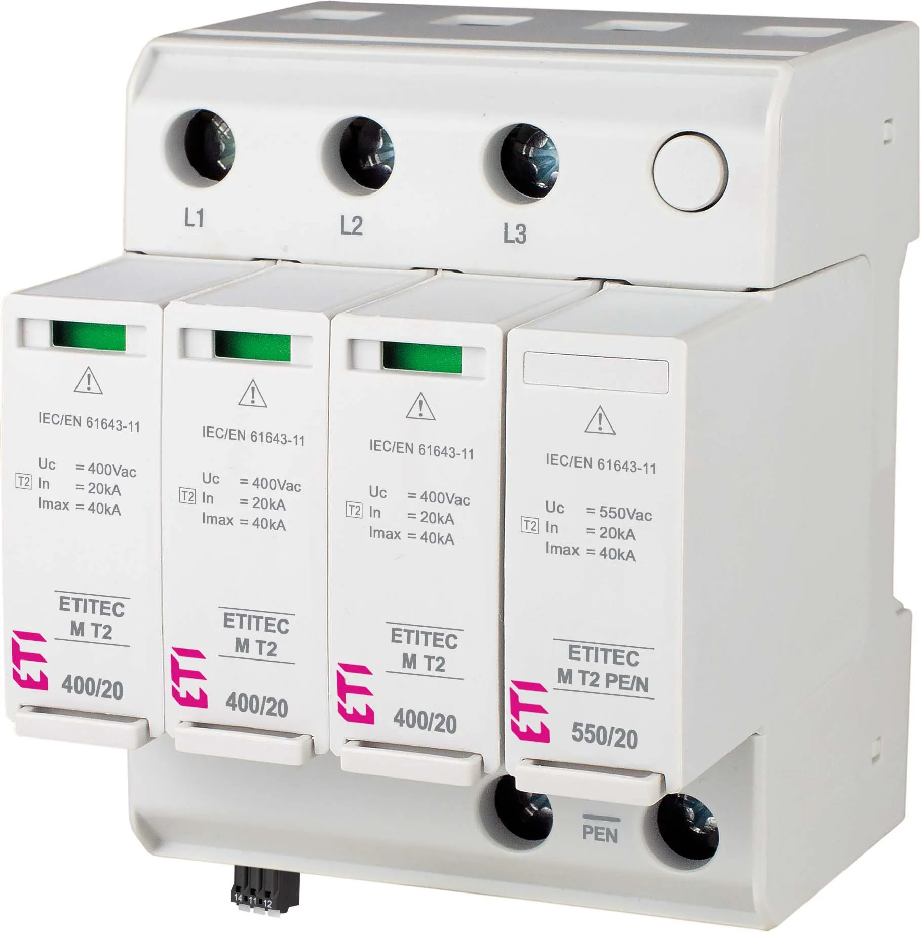 Odvodnik prenapona ETITEC M T2 950/20 4Y RC 002440821