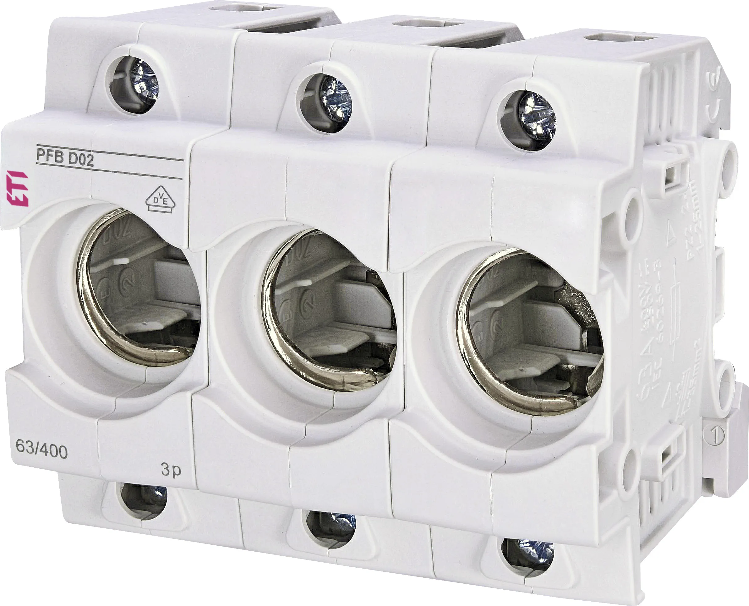 osnova osigurača PFB D02 3p 002510023