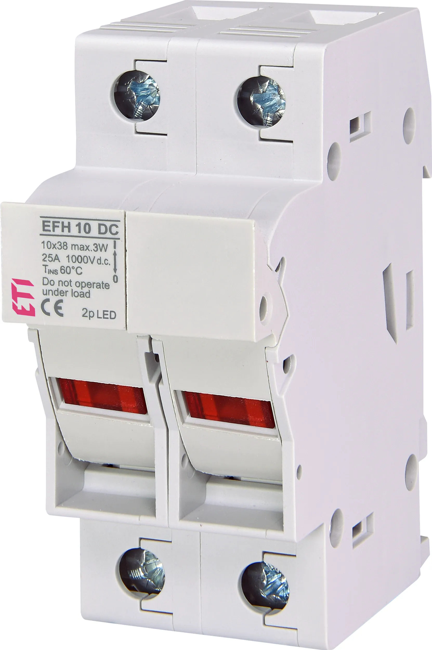 osnova osigurača EFH 10 DC 2p LED 002540213