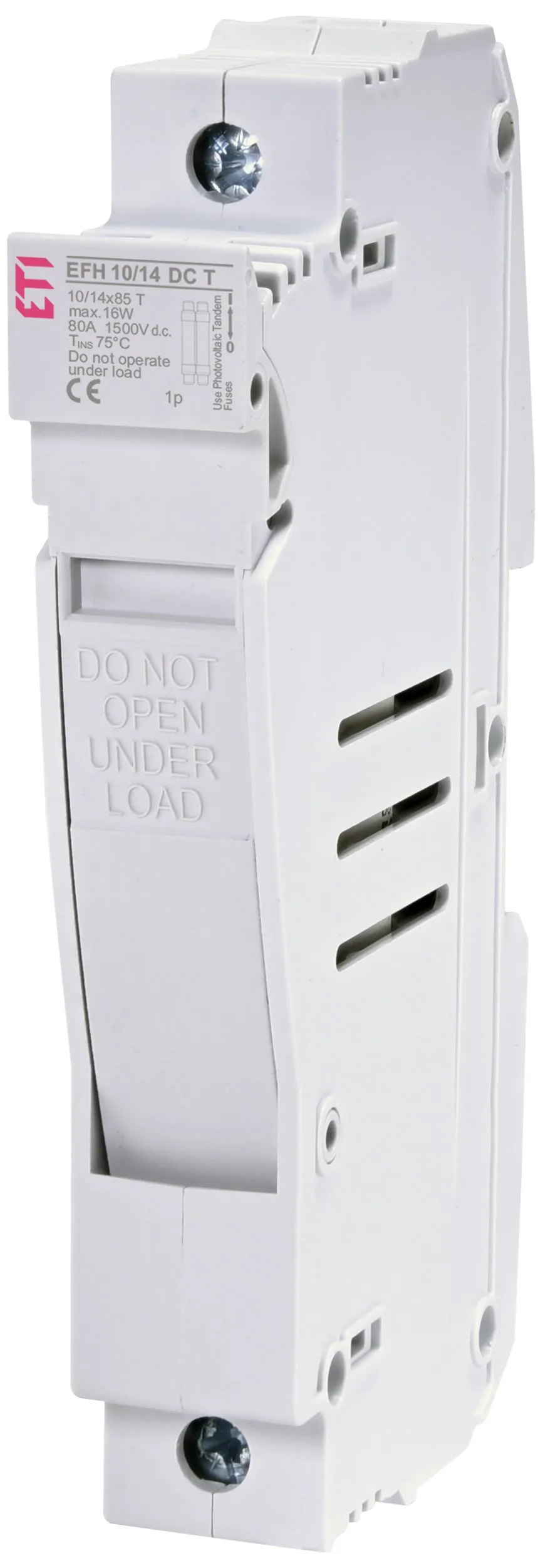 osnova osigurača EFH 10/14 T DC 1p 002580006