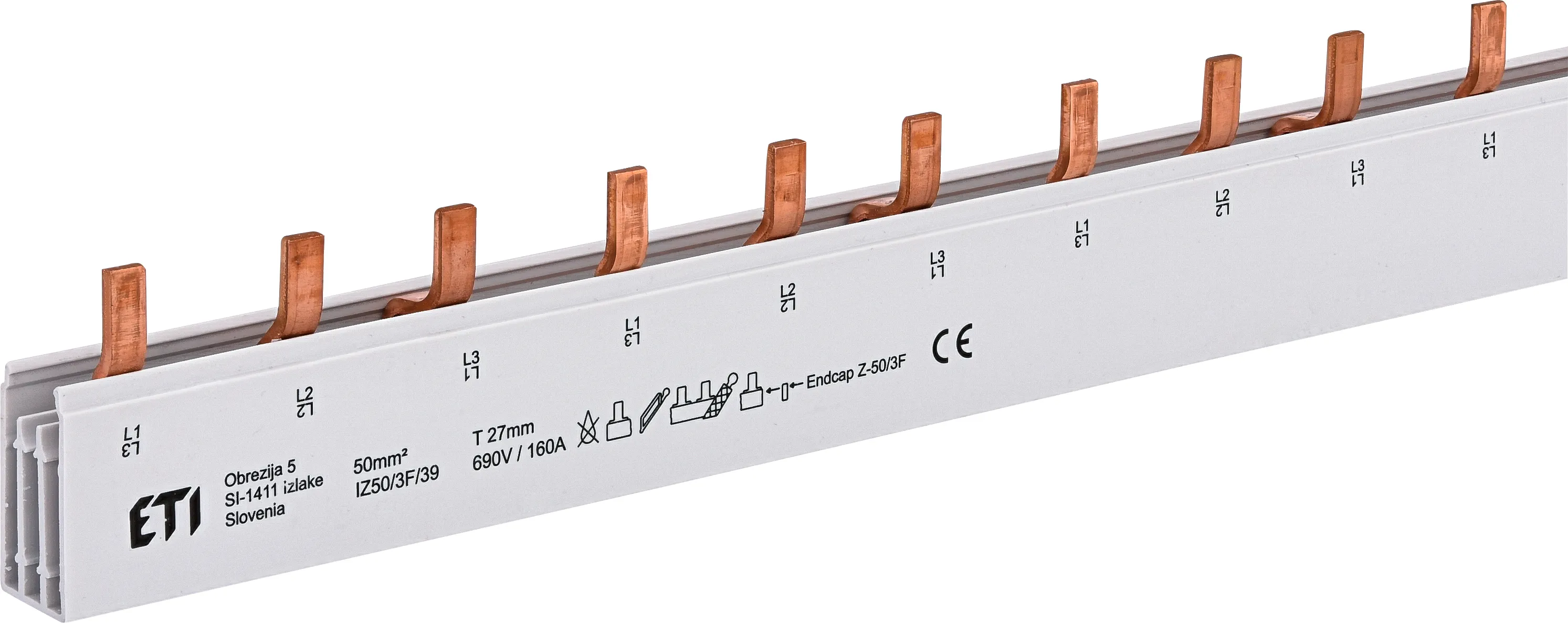 Cu šina IZS50/3F/39 002921255