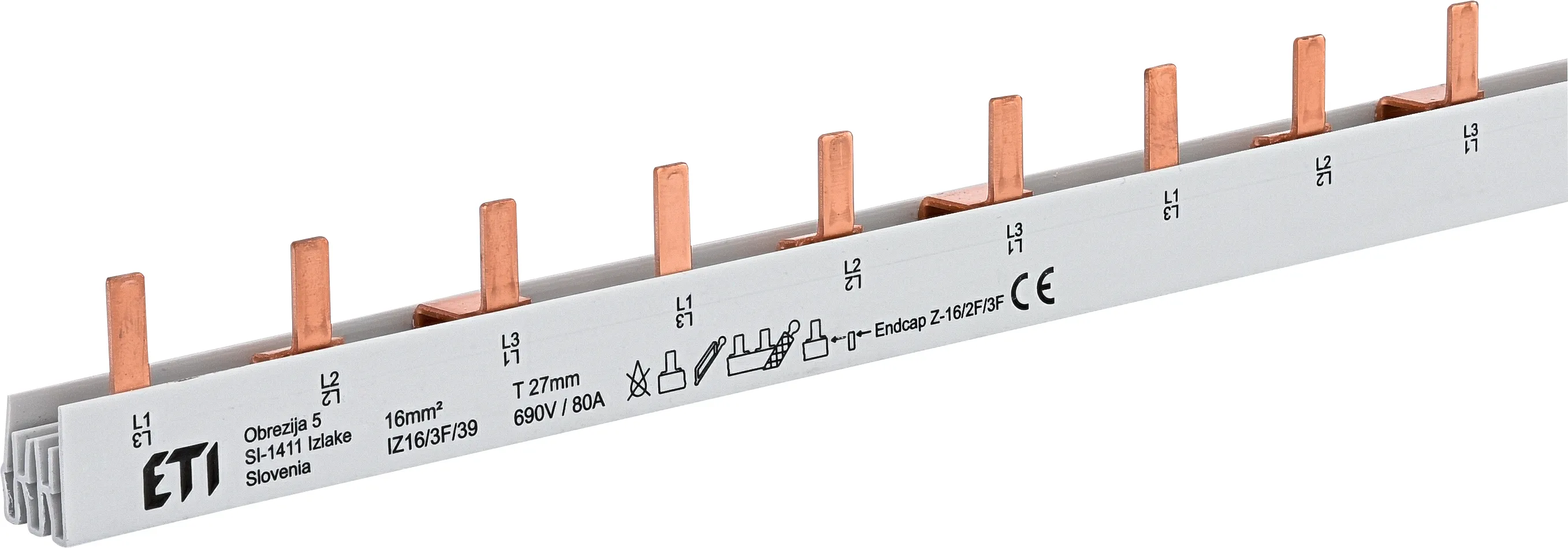 Cu šina IZS16/3F/30 002921264