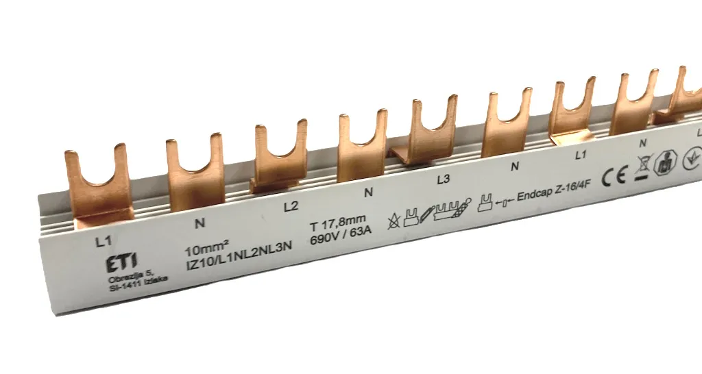 Cu šina IZ10/L1NL2NL3N/54 002921279