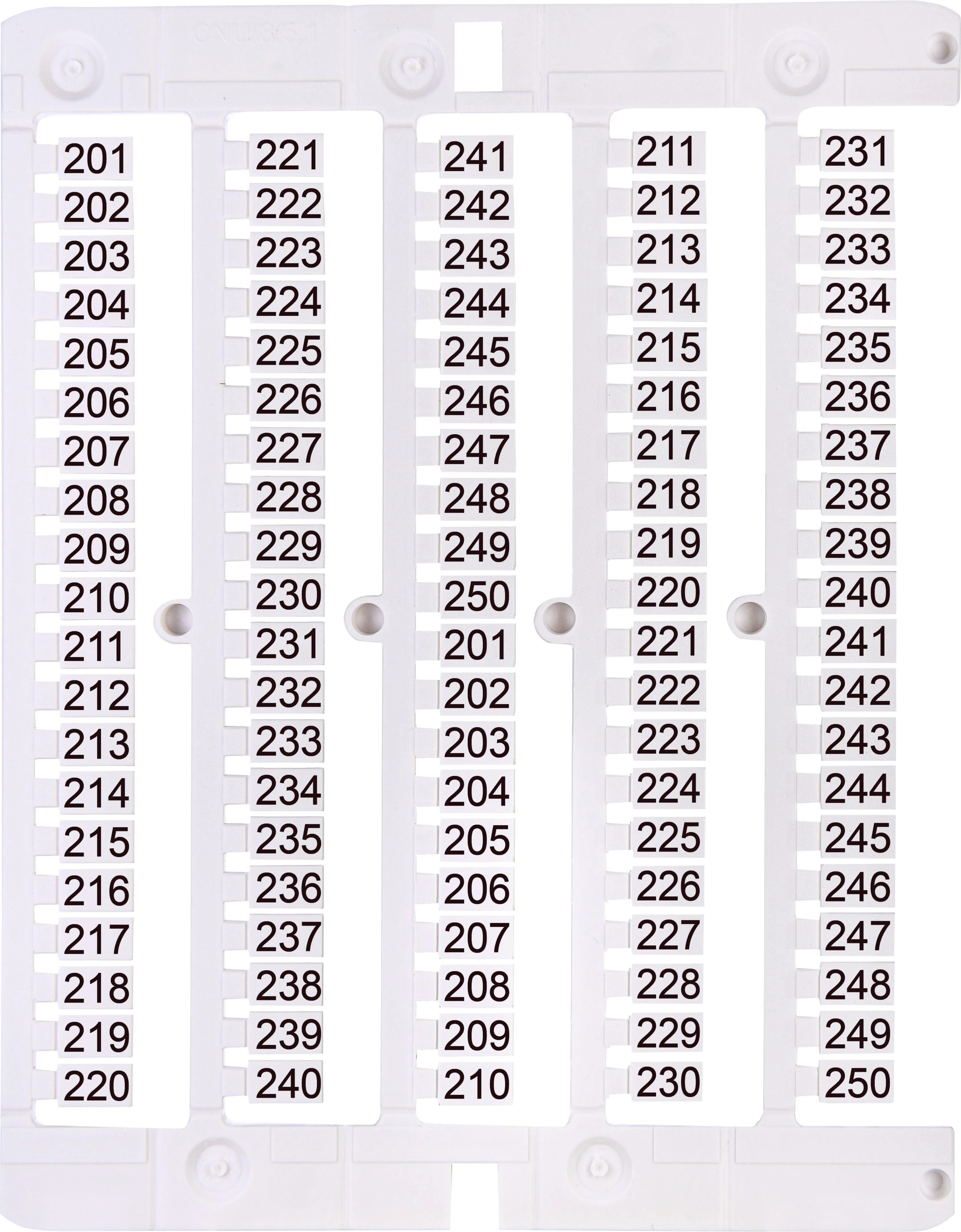 Označna ploča ES-NU0851201 003903081