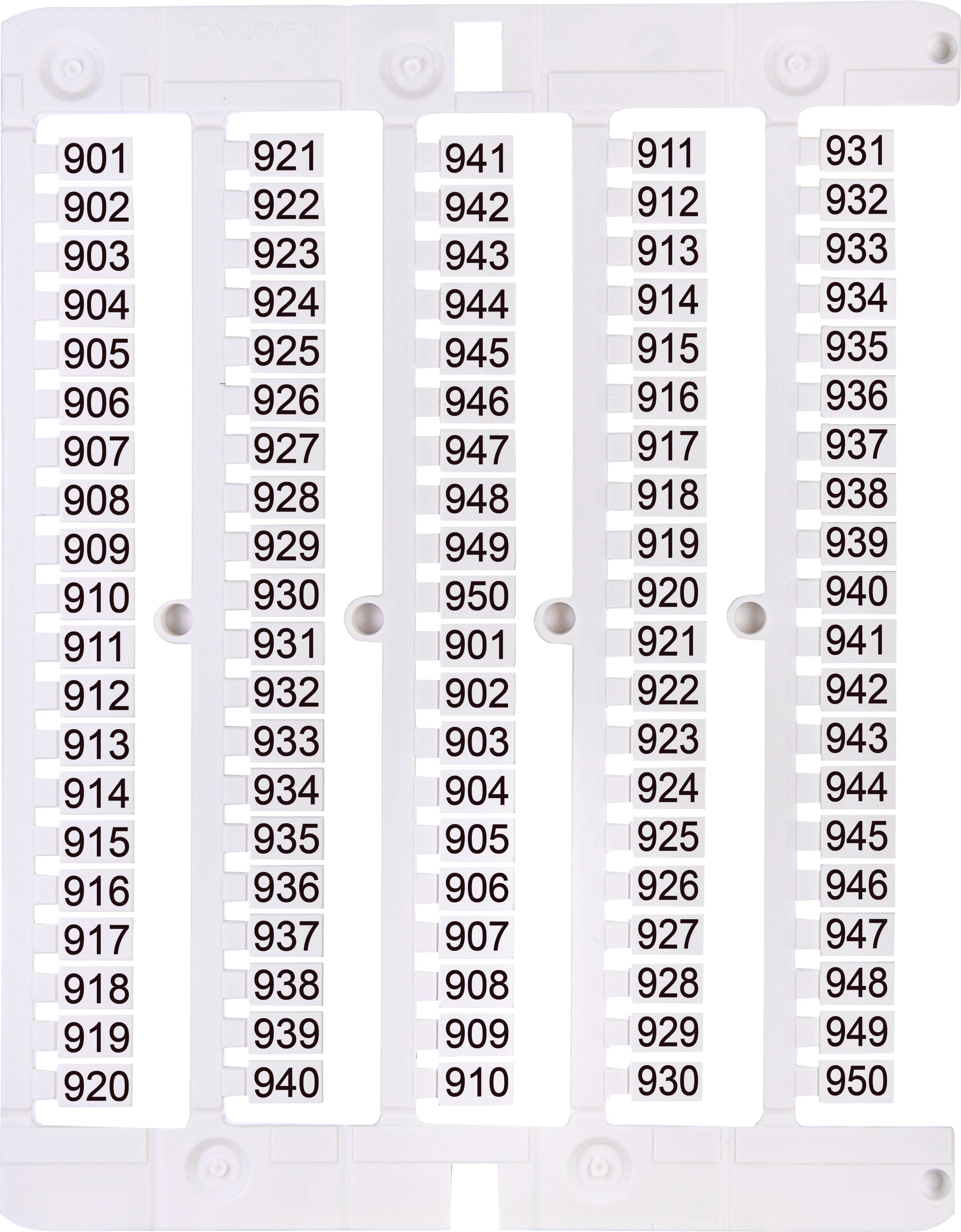 Označna ploča ES-NU0851901 003903095