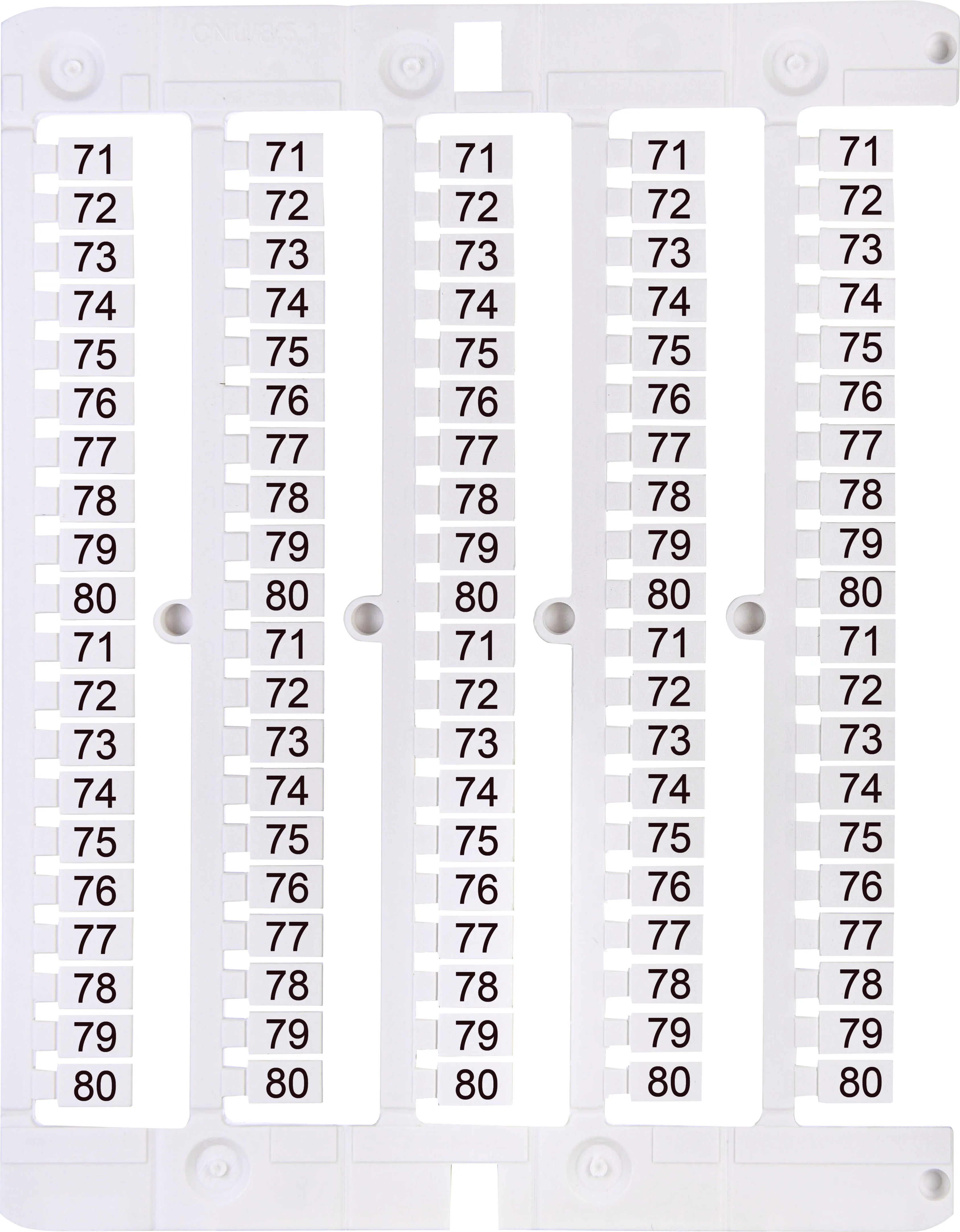 Označna ploča ES-NU0851580 003903104