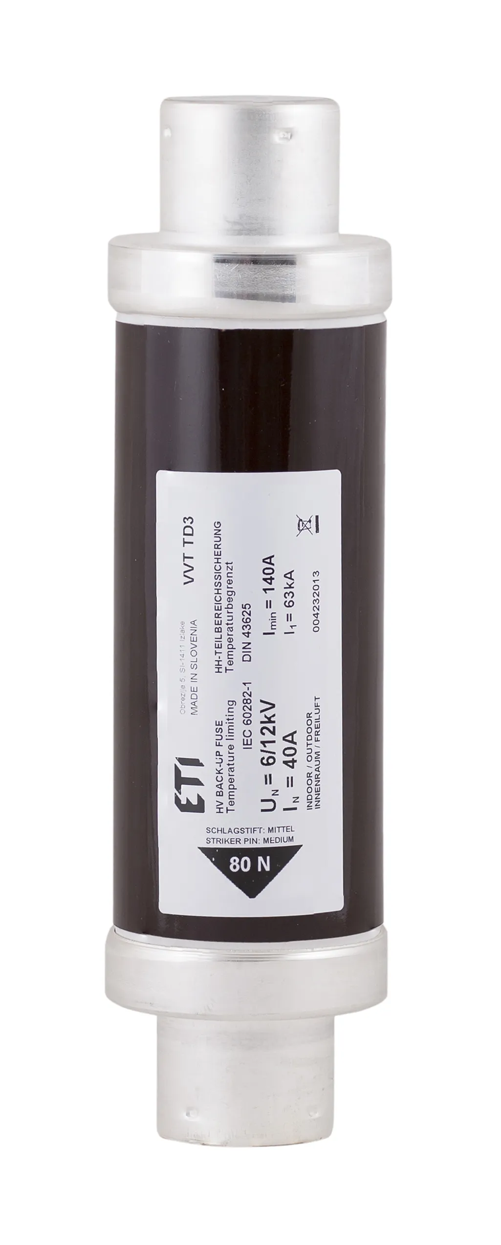 Topljivi osigurač VVC3 12kV/2A 192 004230103