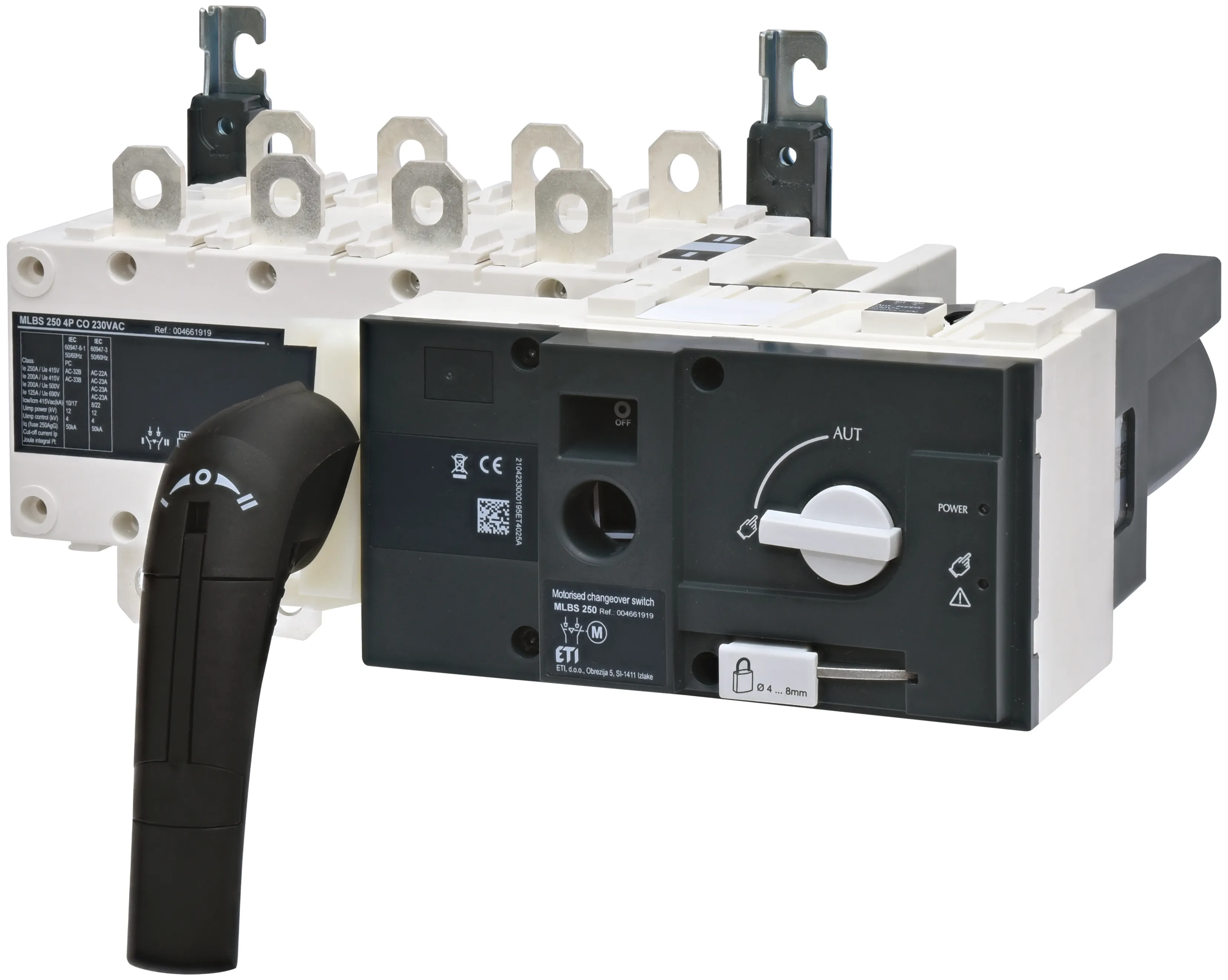 Prekidač - mot. pogon MLBS 250 4P CO 230VAC 004661919