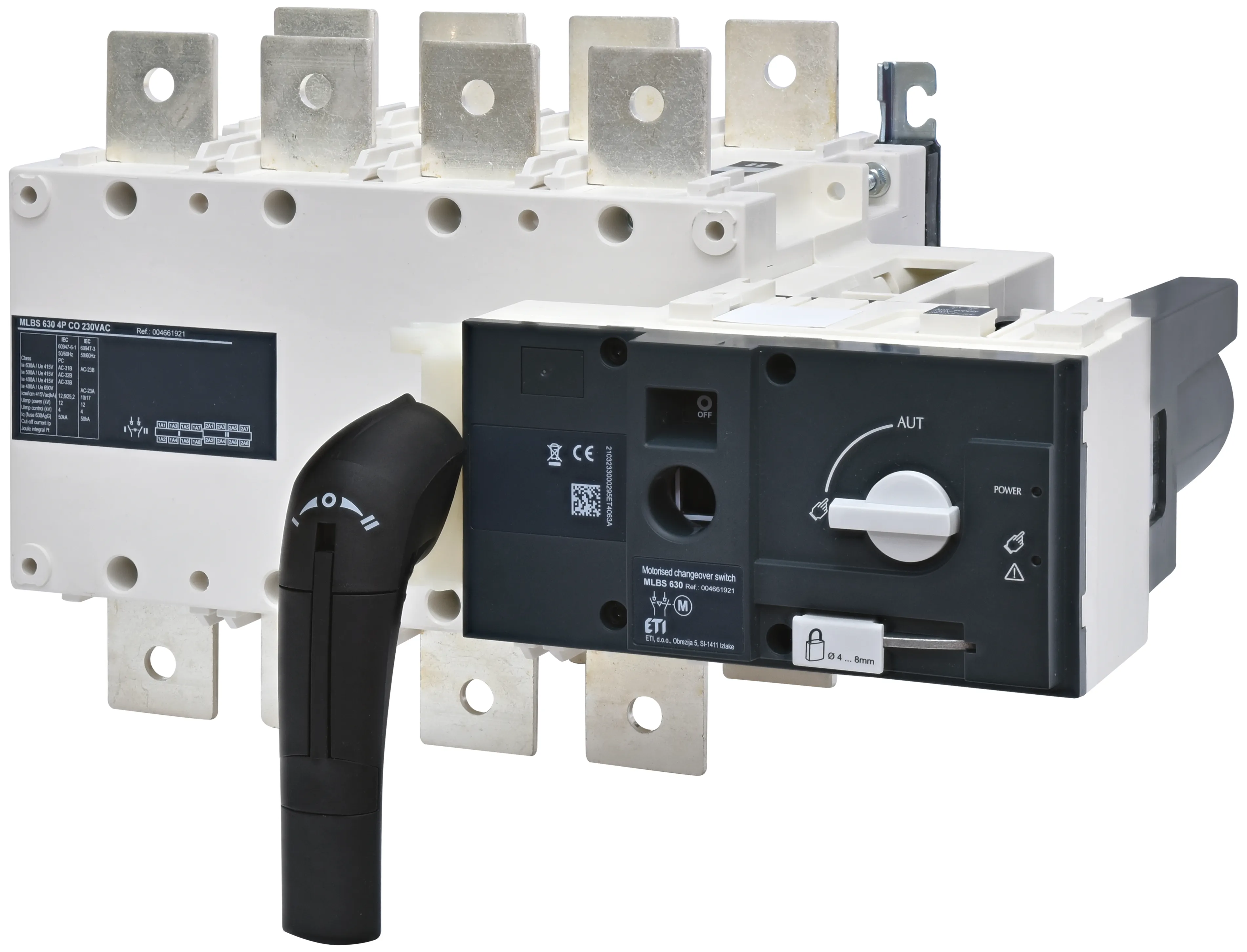 Prekidač - mot. pogon MLBS 630 4P CO 230VAC 004661921