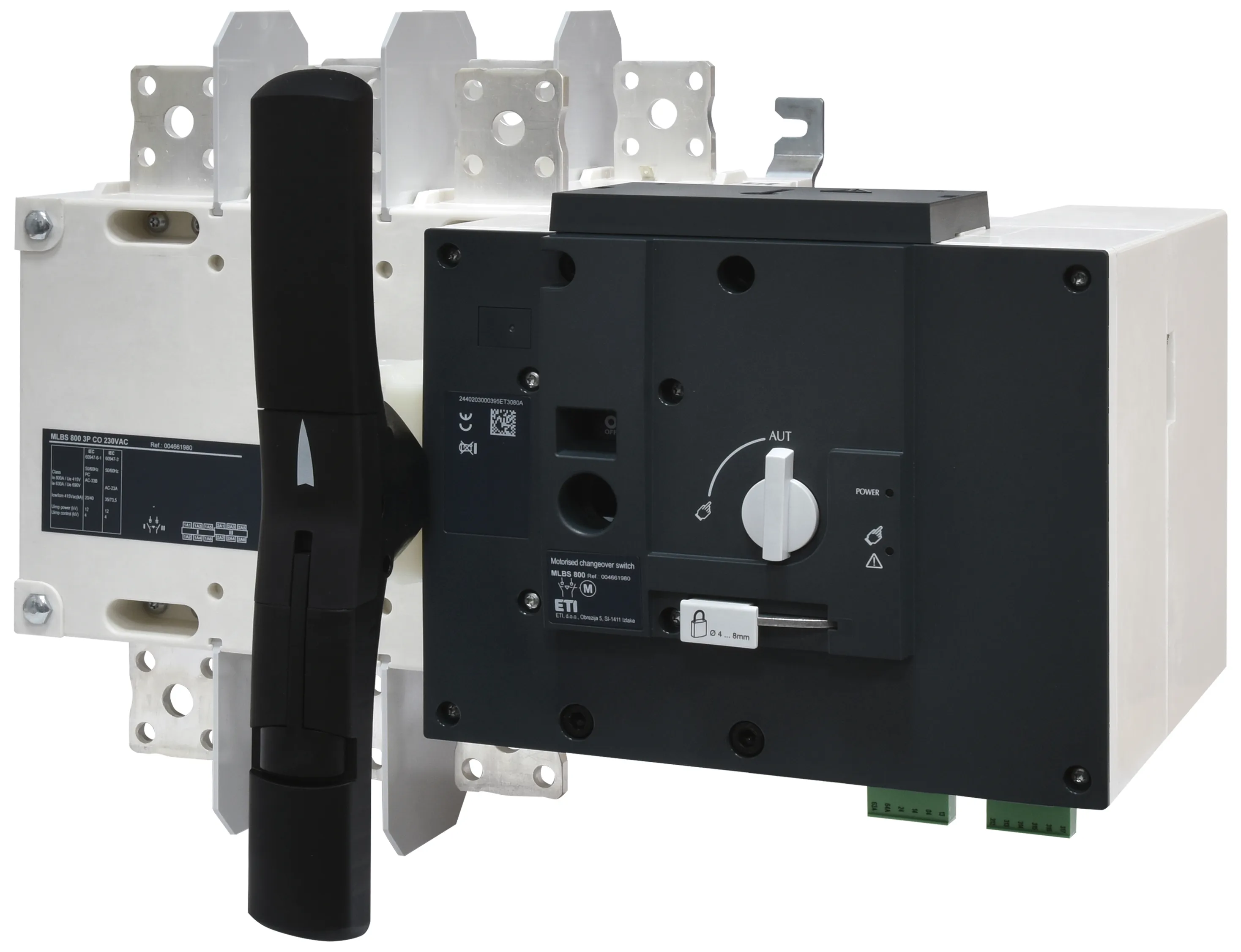 Prekidač - mot. pogon MLBS 800 3P CO 230VAC 004661980