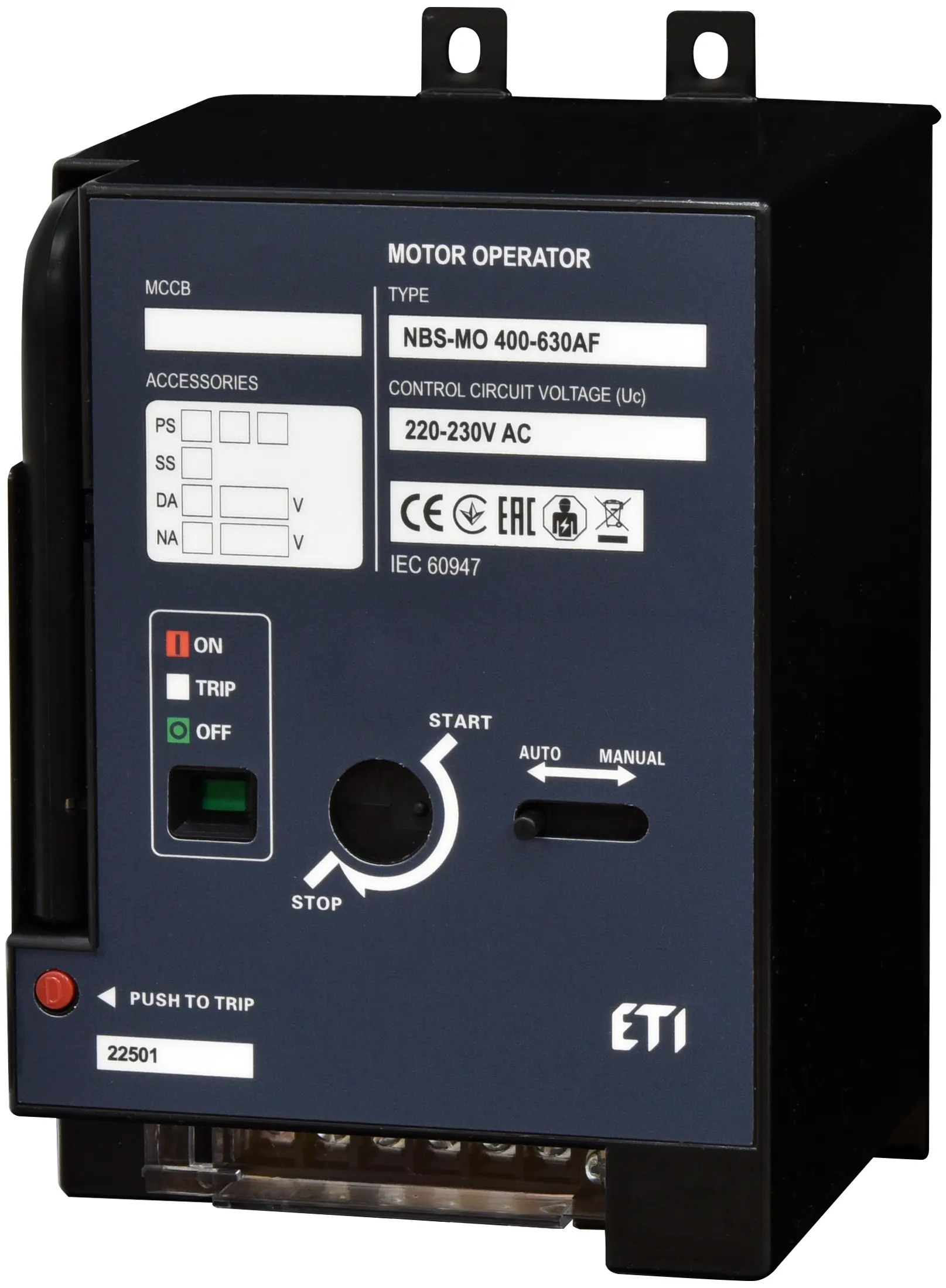 Motorni operator NBS-MO 400-630AF AC220/230V 3P 004673232