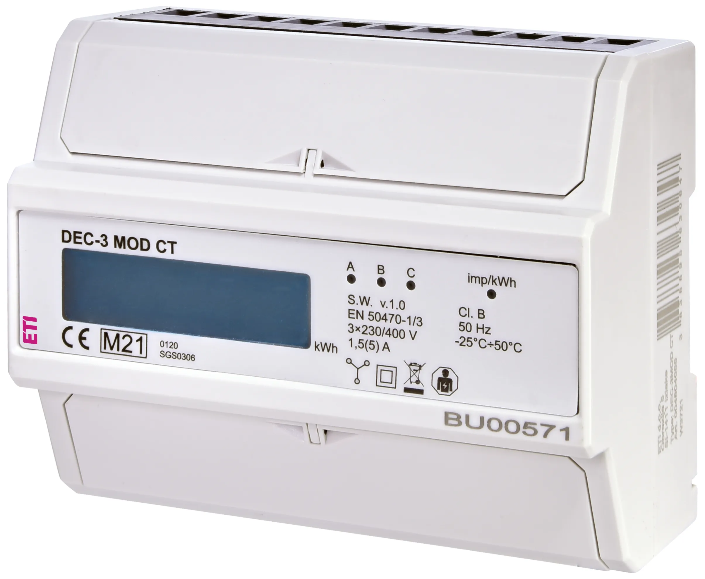 Merni instrument DEC-3MOD CT 004804055