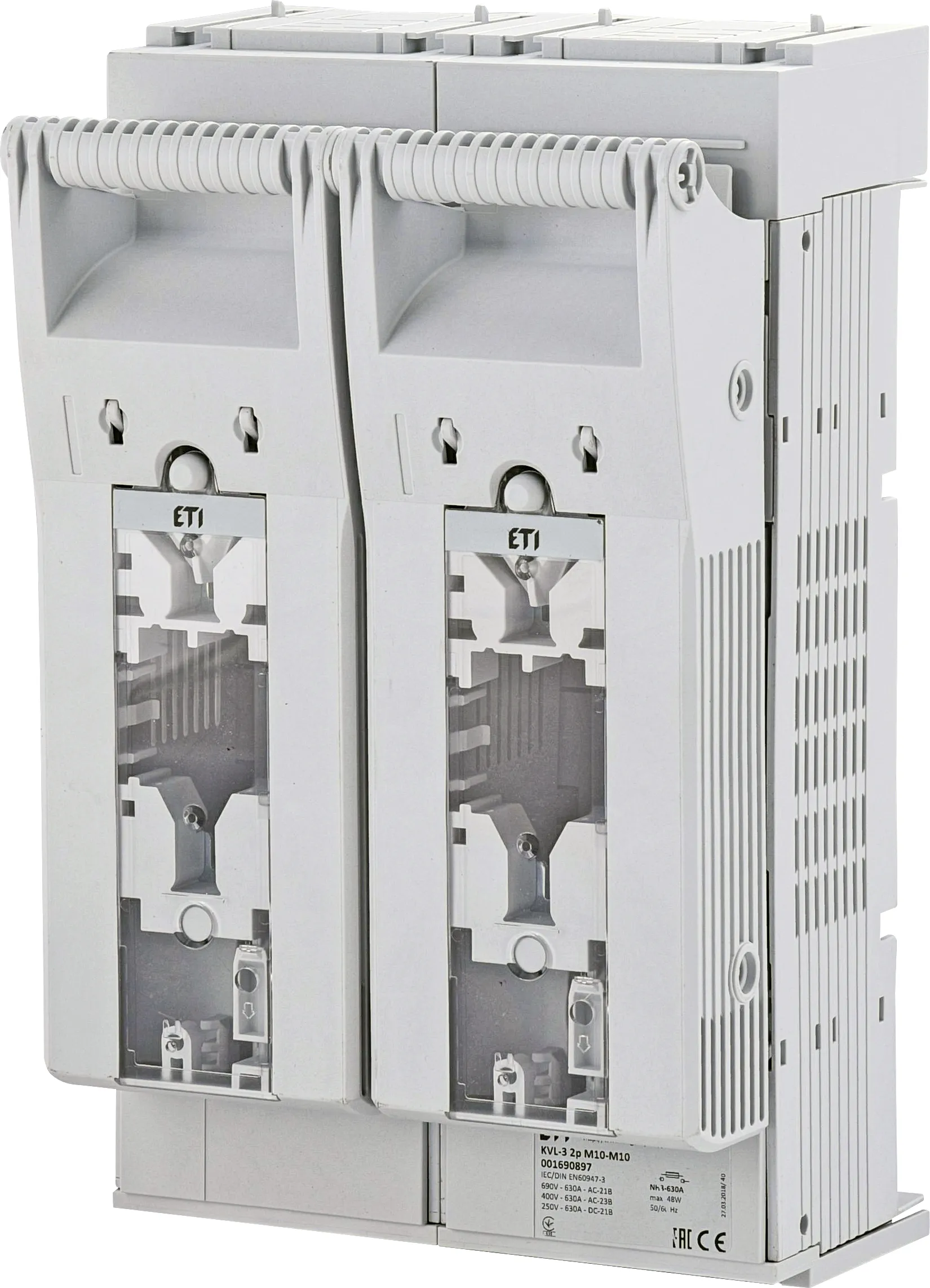 Rastavljač prekidača osigurača KVL-3 2p M10-M10 001690897