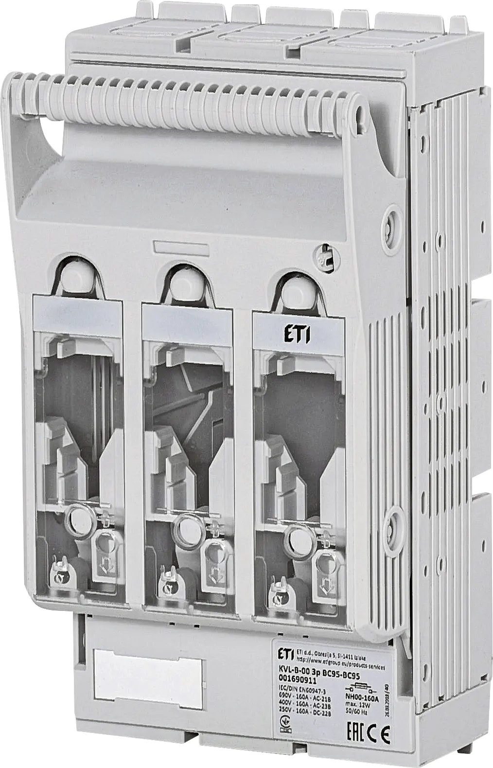 Rastavljač prekidača osigurača KVL-B-00 3p BC95-BC95 001690911