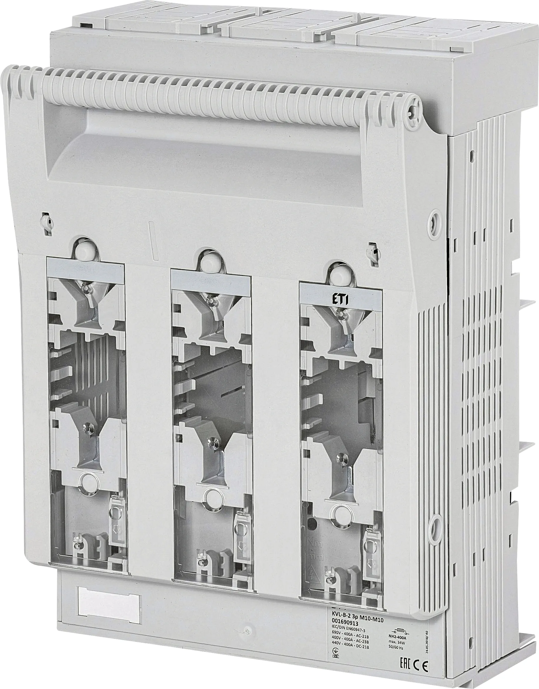 Rastavljač prekidača osigurača KVL-B-2 3p M10-M10 001690913