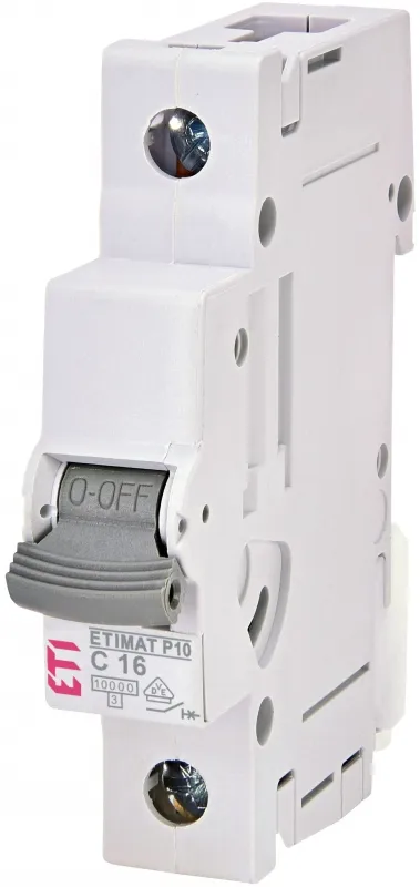 Automatski prekidač ETIMAT P10 1p C6  15kA 001901527