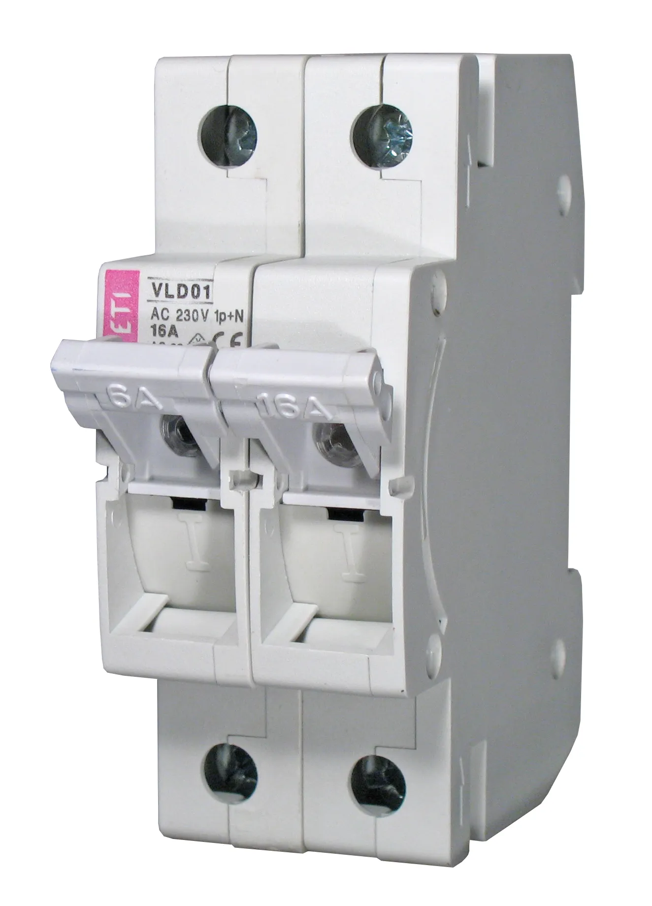 Rastavljač prekidača osigurača VL D01 16A 1p+N 002261018