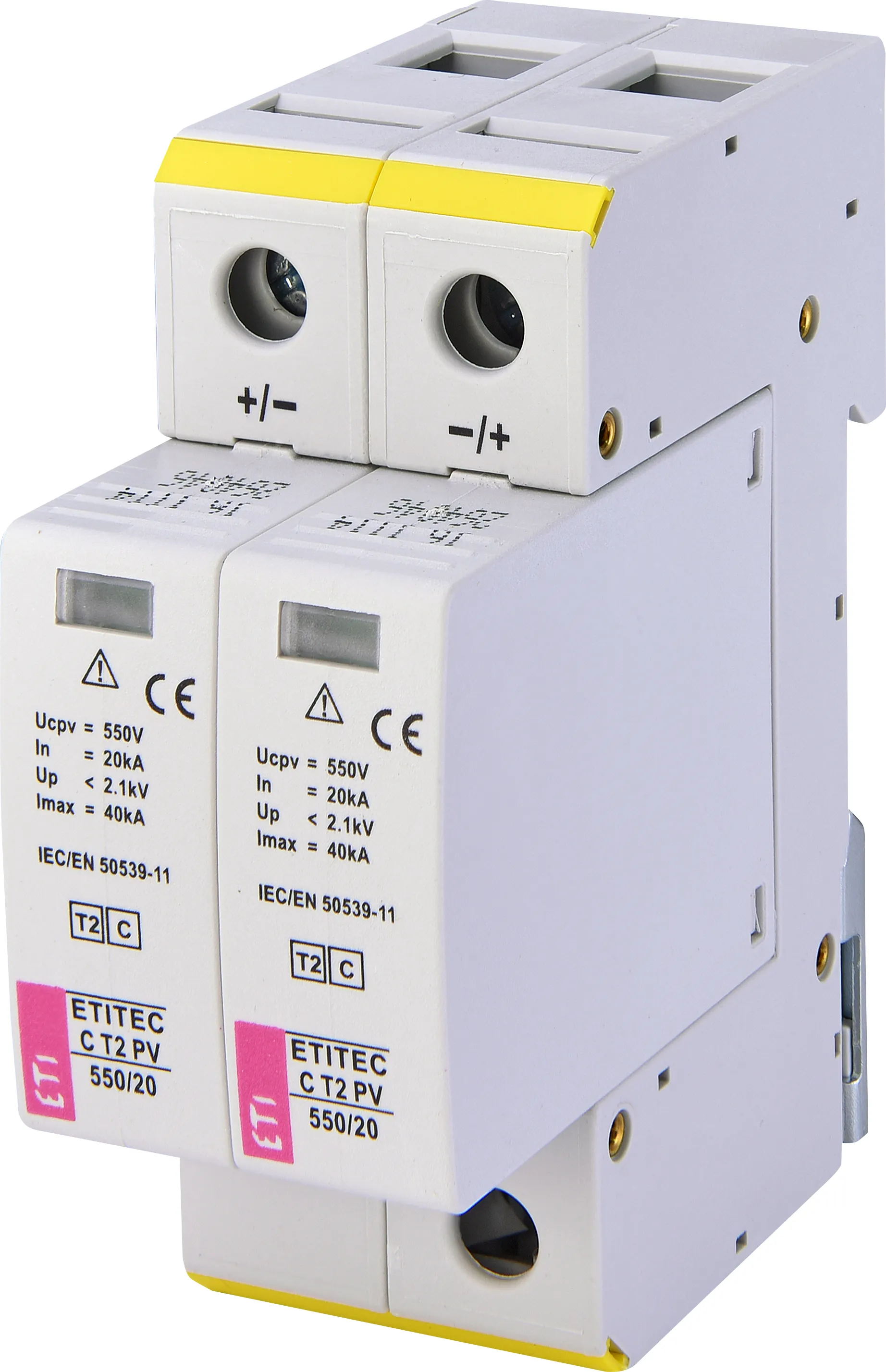Odvodnik prenapona ETITEC C T2 PV 550/20 002440429