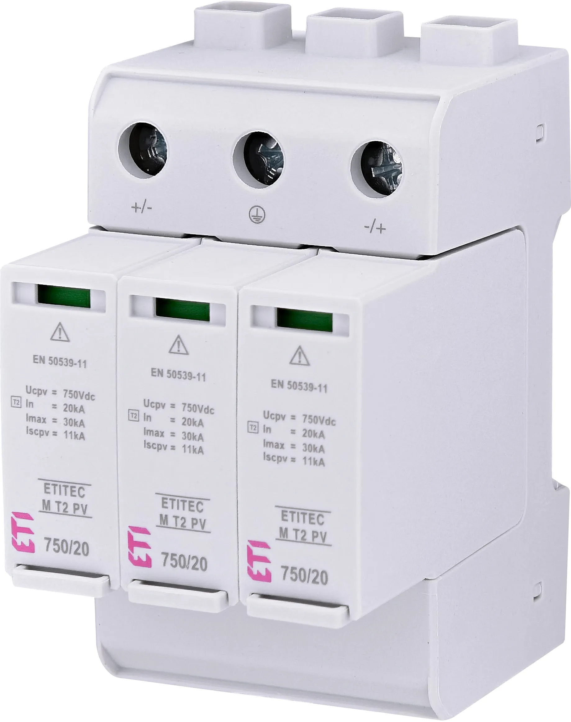 Odvodnik prenapona ETITEC M T2 PV 1500/20 Y 002440517