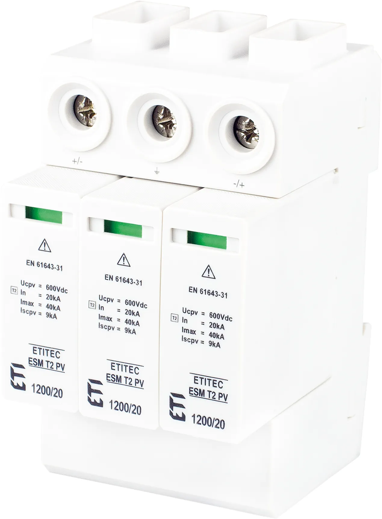 Odvodnik prenapona ETITEC ESM T2 PV 1200/20 Y 002440680