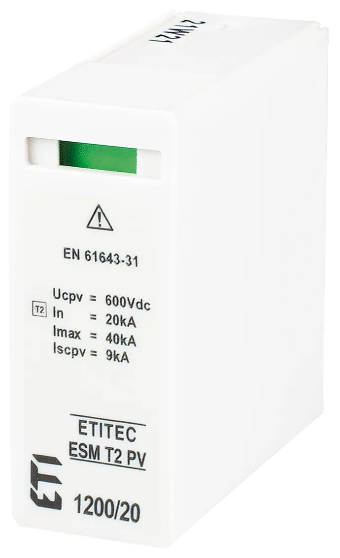 Odvodnik prenapona MOD. ESM T2 PV 600/20 S 002440682