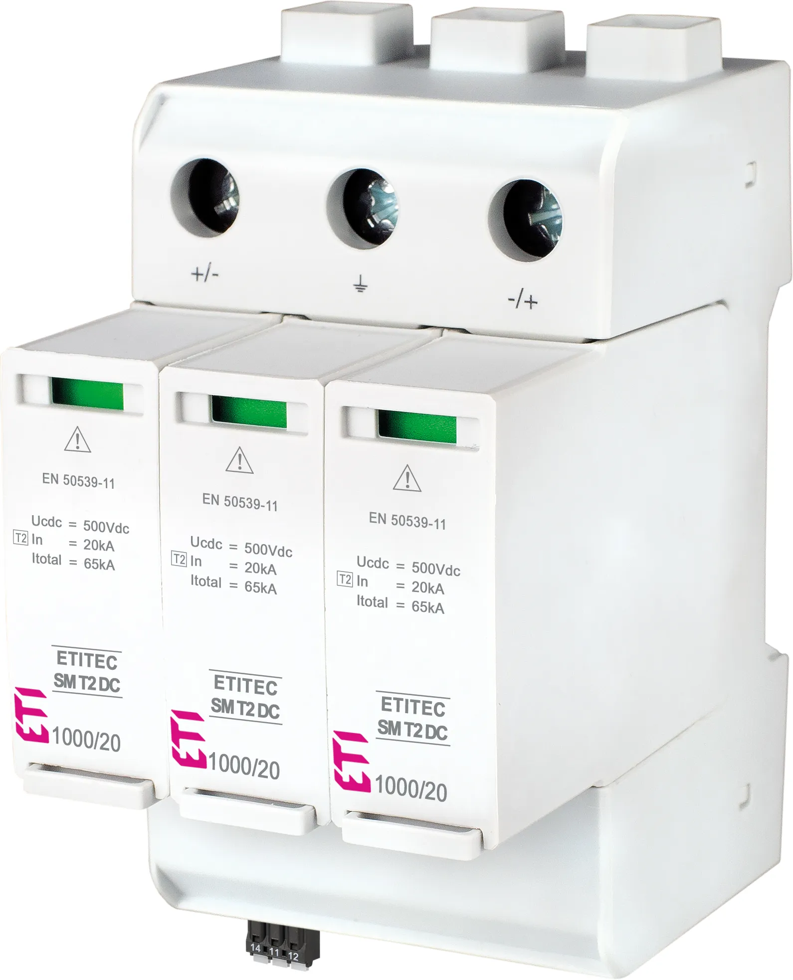 Odvodnik prenapona ETITEC SM T2 DC 1000/20 Y RC 002440729