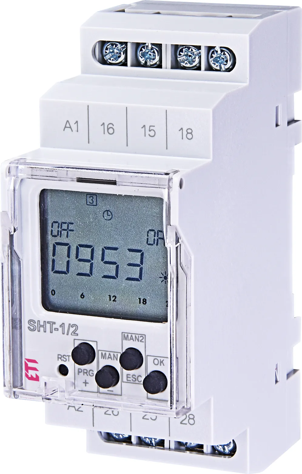 Vremenski relej - digitalni SHT 1/2 230V 002470053