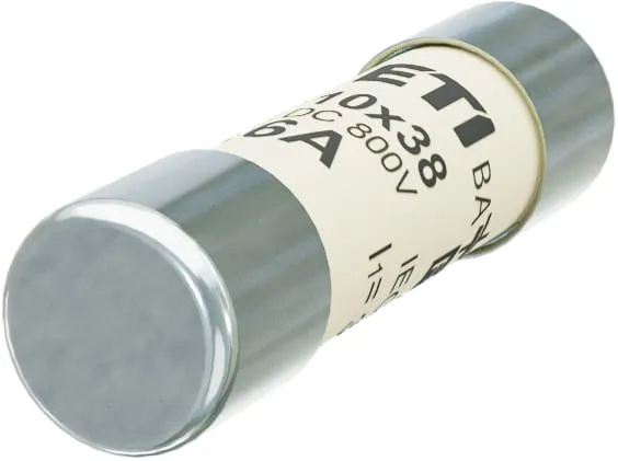 Topljivi osigurač CH10x38 gBat 6A/800V DC 002626034
