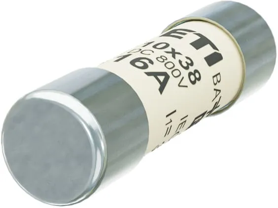 Topljivi osigurač CH10x38 gBat 16A/800V DC 002626042