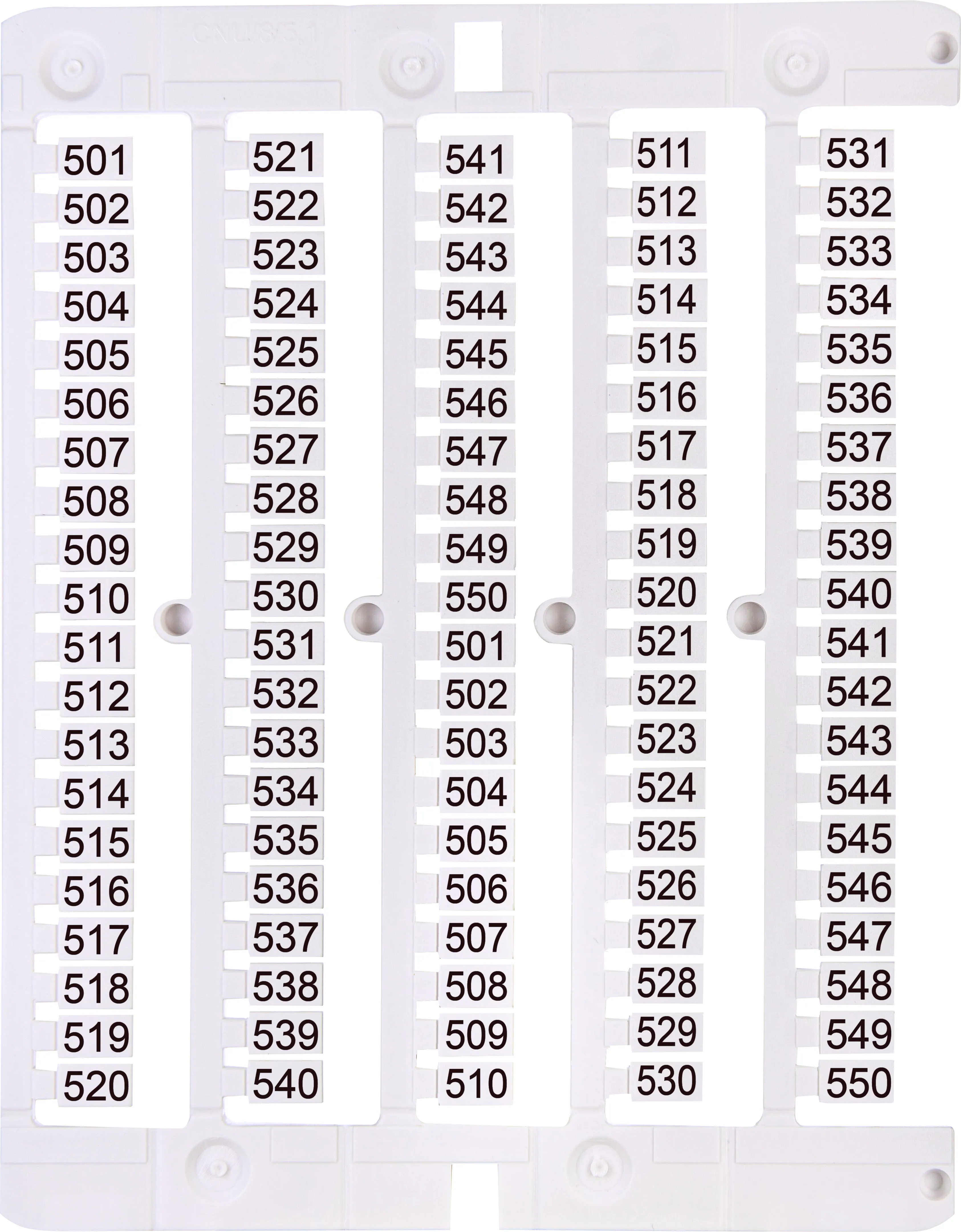 Označna ploča ES-NU0851501 003903087