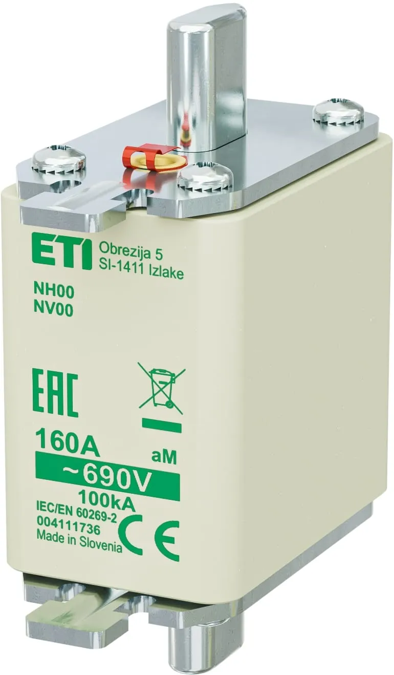 Topljivi osigurač NH00 aM 160A/690V 004111736