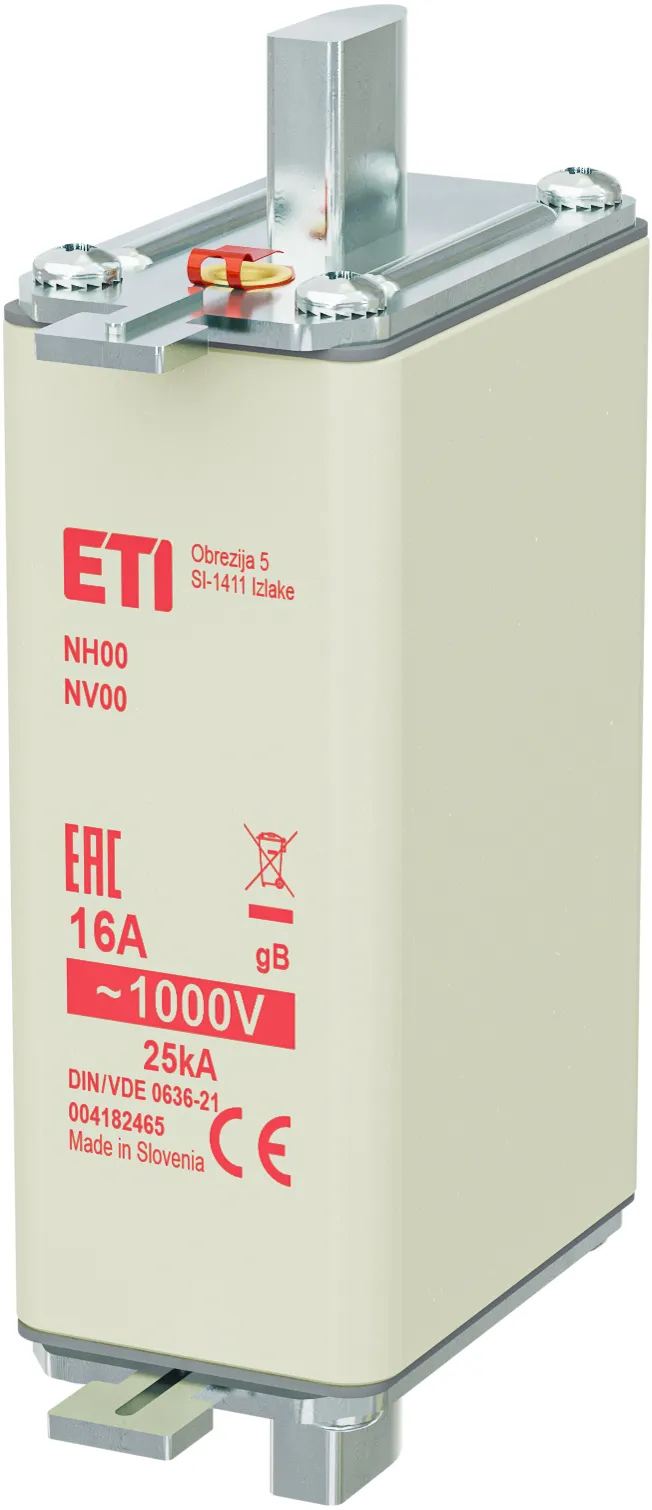 Topljivi osigurač NH00/78 gB 16A/1000V 004182465