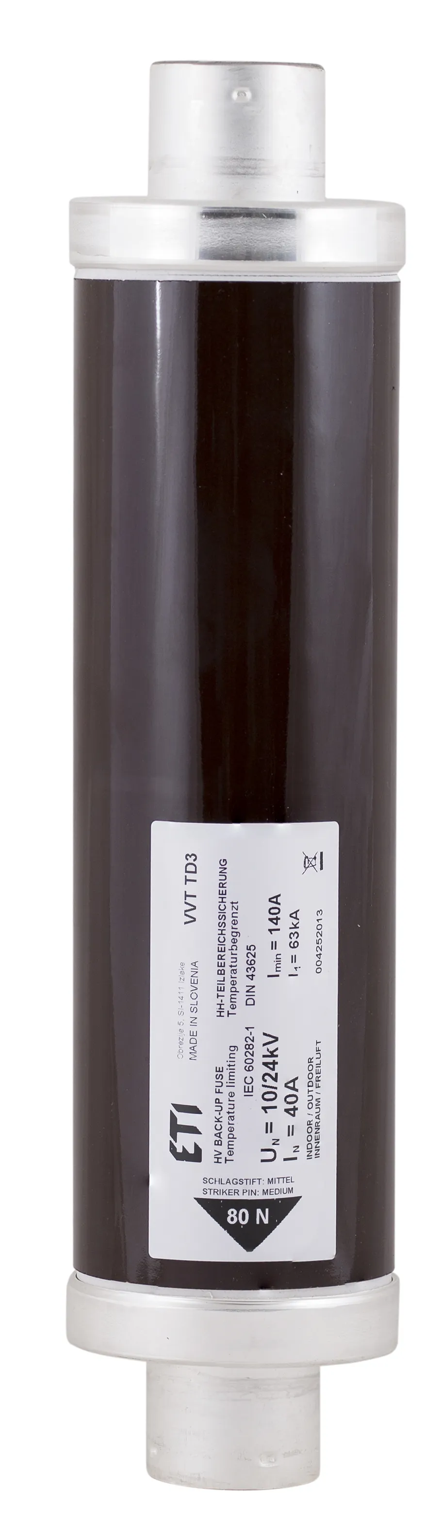 Topljivi osigurač VVC3 24kV/4A 292 004250104