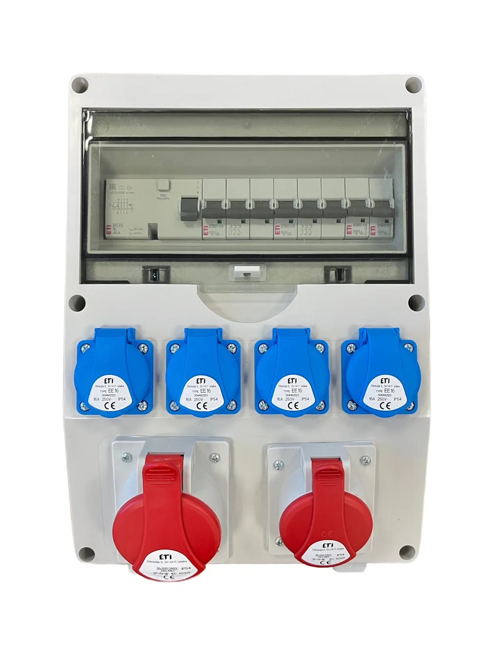 Opremljen distributer EDS12 RCD 4S/2 16/32 B 004483509