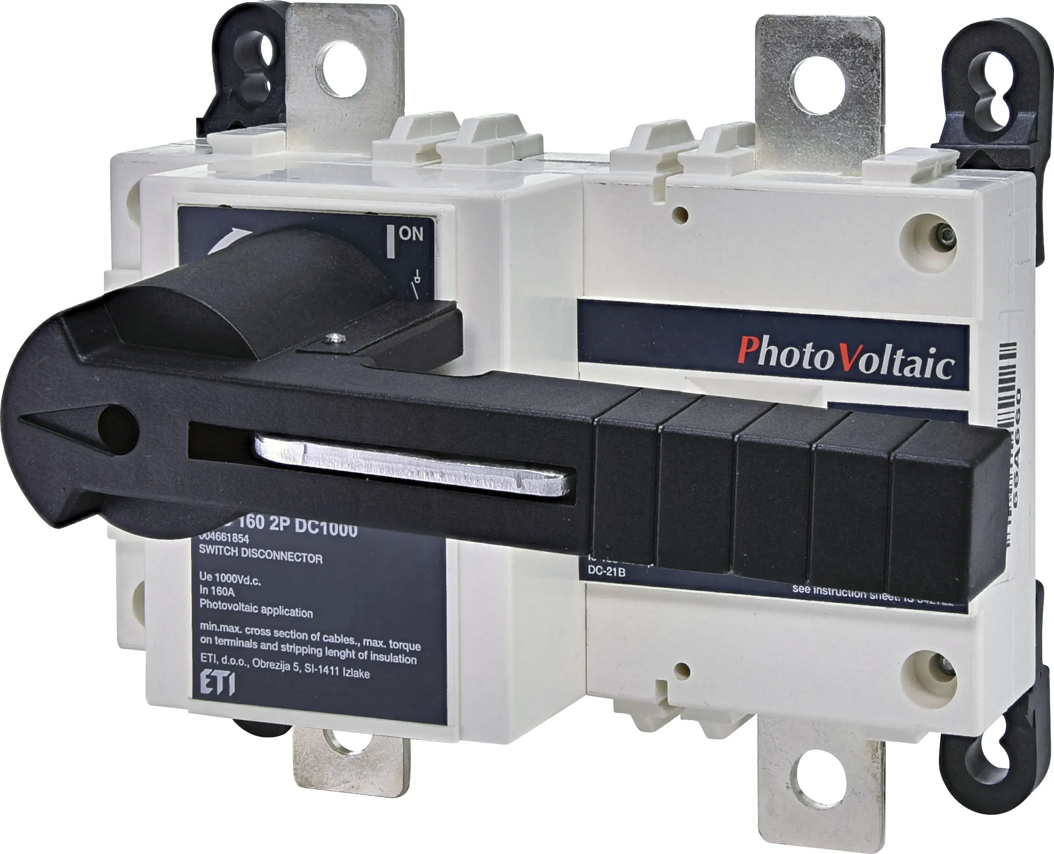 PV izolacioni prekidač LBS 160 2P DC1000 004661854