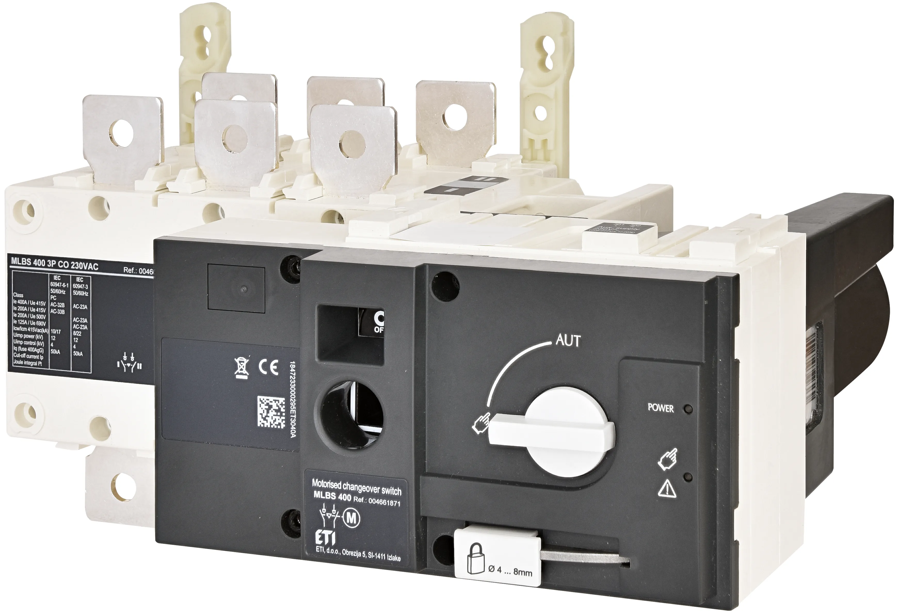 Prekidač - mot. pogon MLBS 400 3P CO 230VAC 004661871