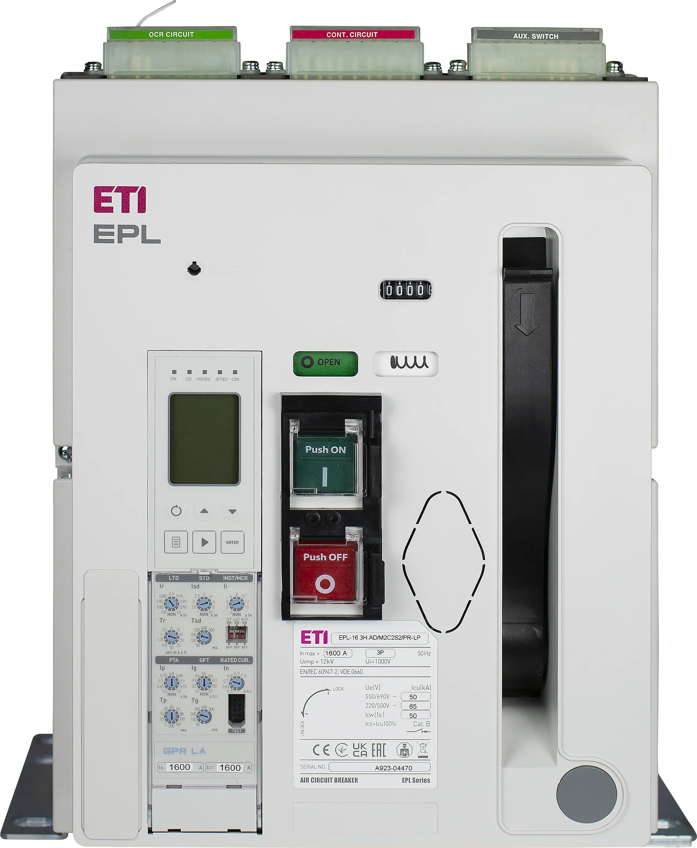 Vazdušni prekidač EPL-08 4H AF/M2C2S2/PR-LP 004695725