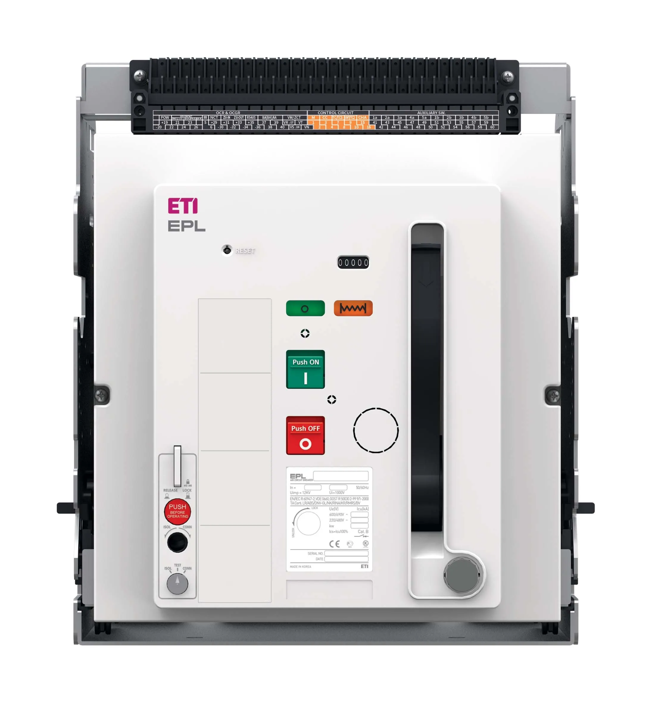 Prekidač za razdvajanje EPL-D-32 3H BD/M2C2S2 004696607