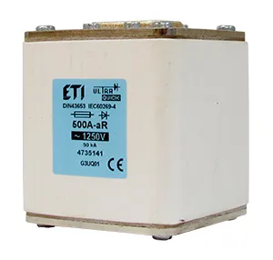 Topljivi osigurač NHG3/M UQ01 aR 315A/1250V 004735140