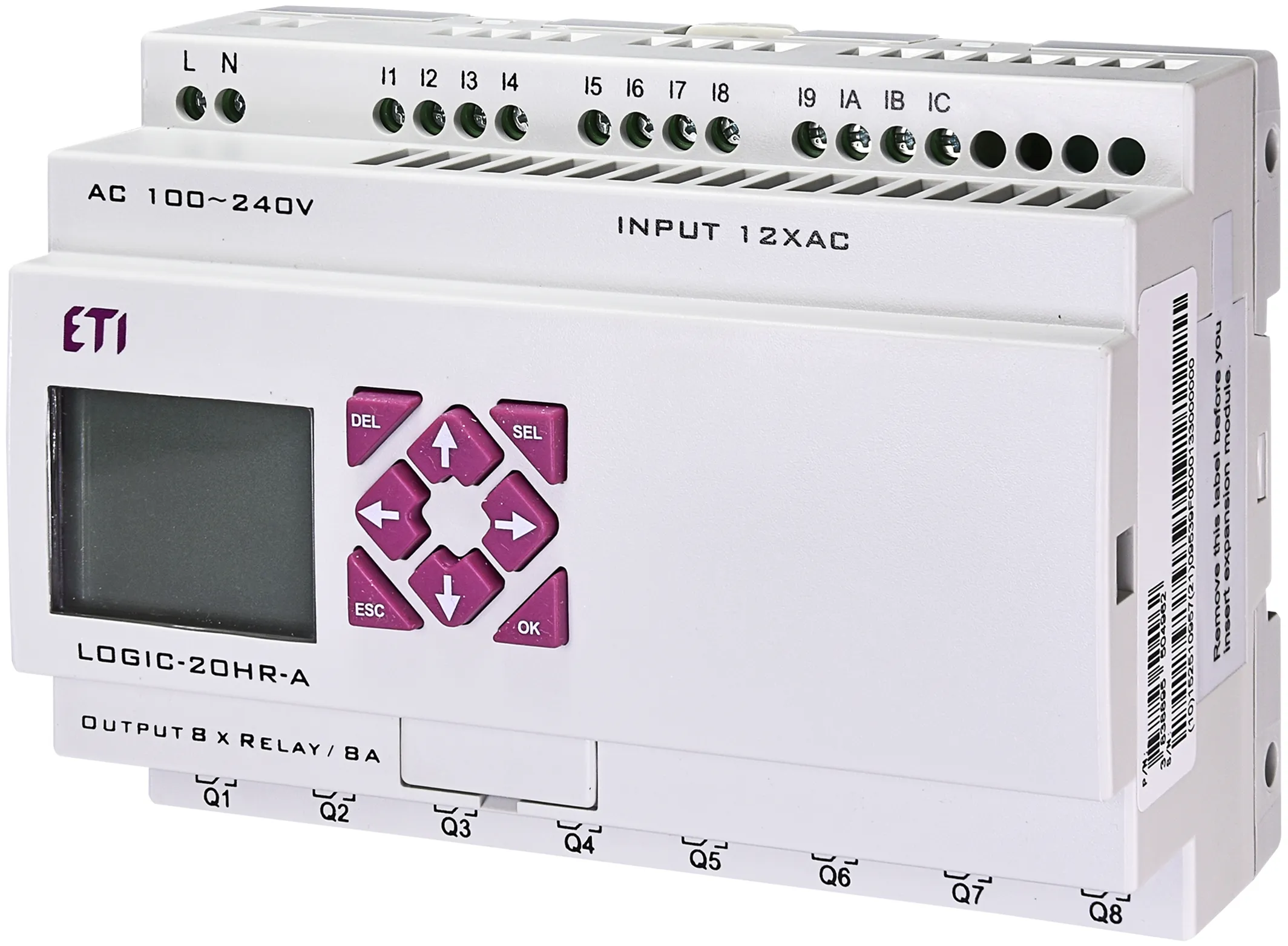 PLC kontroler LOGIC-ALFA-1B 004780033