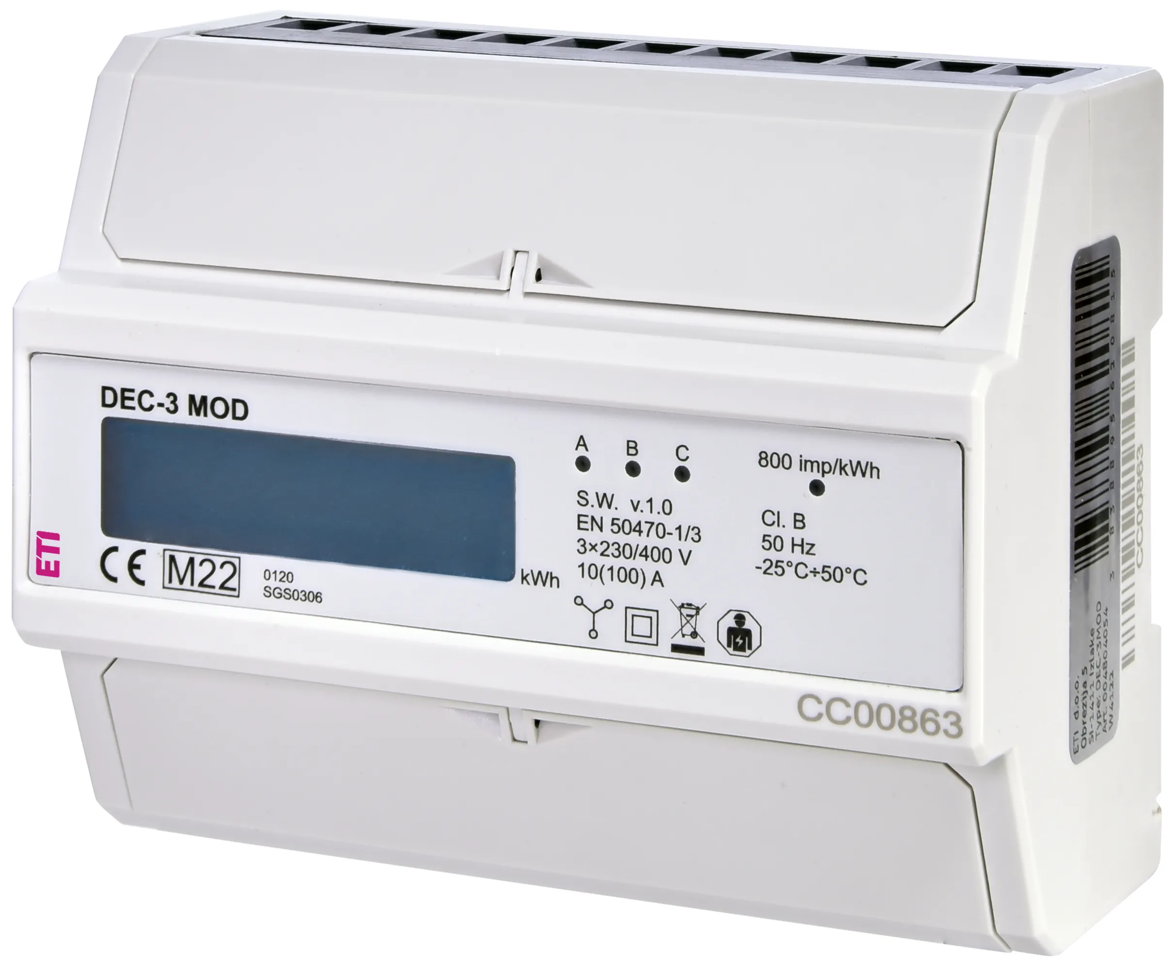 Merni instrument DEC-3MOD 004804054